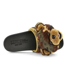 adidas Jeremy Scott x adidas Adilette Teddy Core Black-Core Black-Core Black Slides, Sandals & Slippers  Detailfoto | Overkill