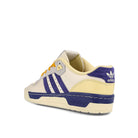 adidas rivalry low premium Chalk White / Victory Blue / Cream White  Close-up | Overkill