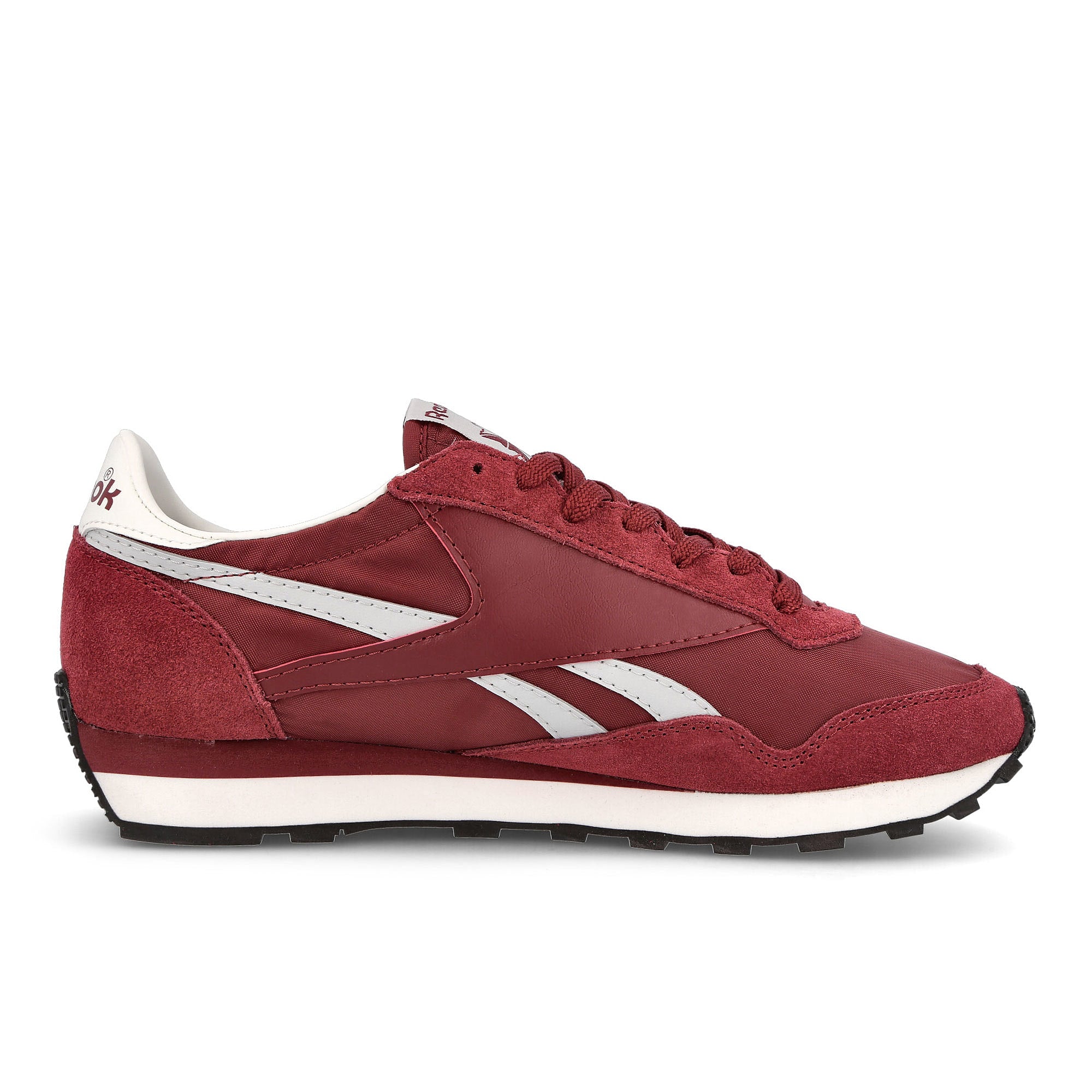 Reebok aztec ii Classic Burgundy-Chalk-Pure Grey Sneakers  Silhouette | Overkill