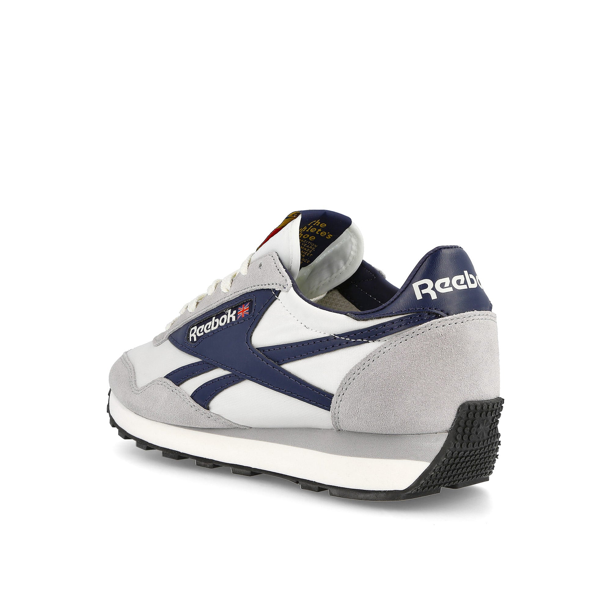Reebok aztec ii Chalk-Pure Grey 3-Vector Navy Sneakers  Material | Overkill