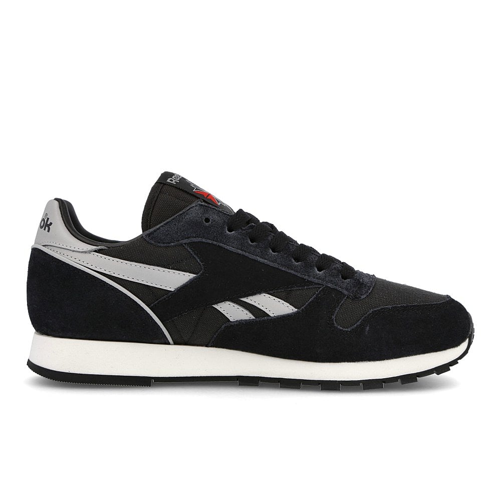 Reebok classic leather Core Black-Pure Grey 3-Chalk Low Top Sneakers  Silhouette | Overkill