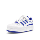 adidas wmns triple platforum low Footwear White / Footwear White / Team Royal Blue  Detailfoto | Overkill