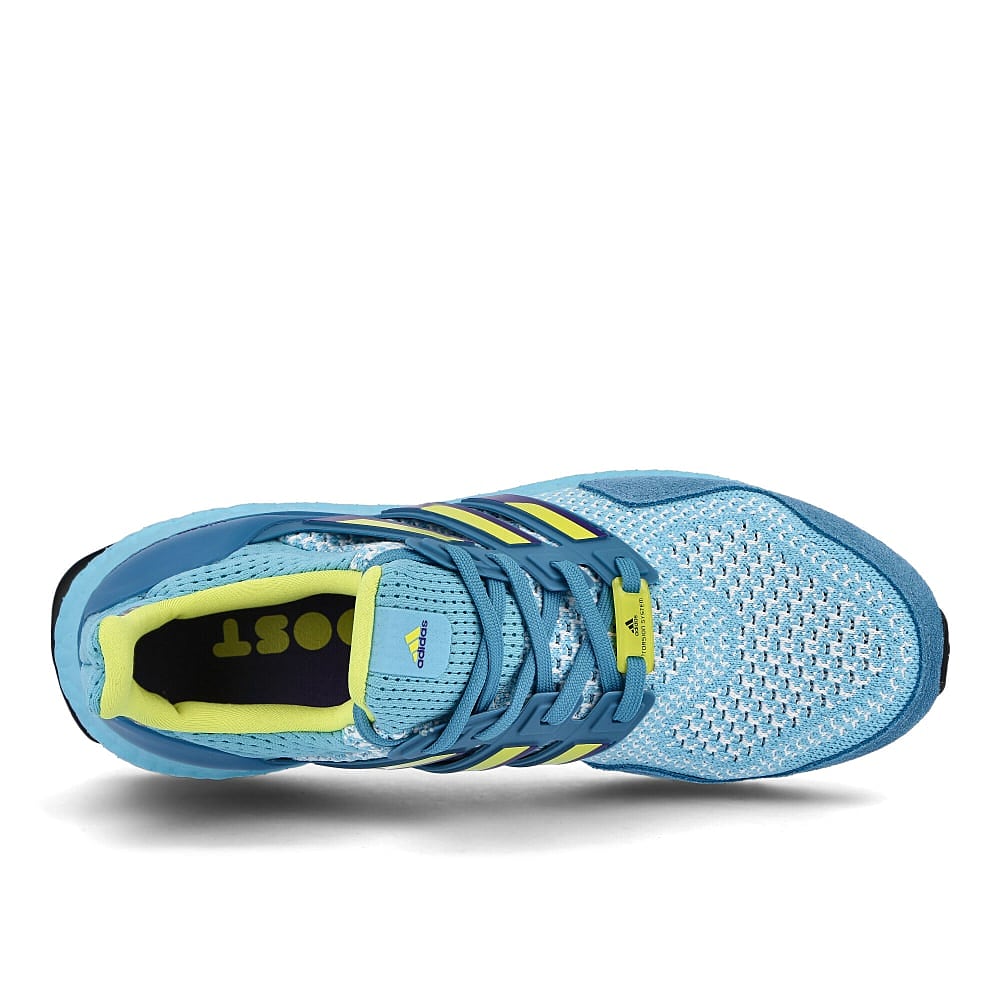 adidas ultraboost 1.0 dna Light Aqua / Shock Yellow / Unity Purple  Detail view 1 | Overkill