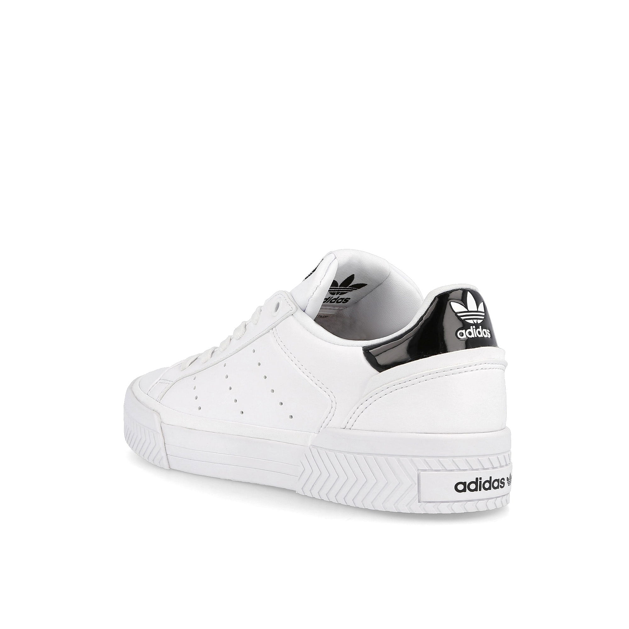 adidas wmns court tourino Footwear White / Footwear White / Core Black  Close-up | Overkill