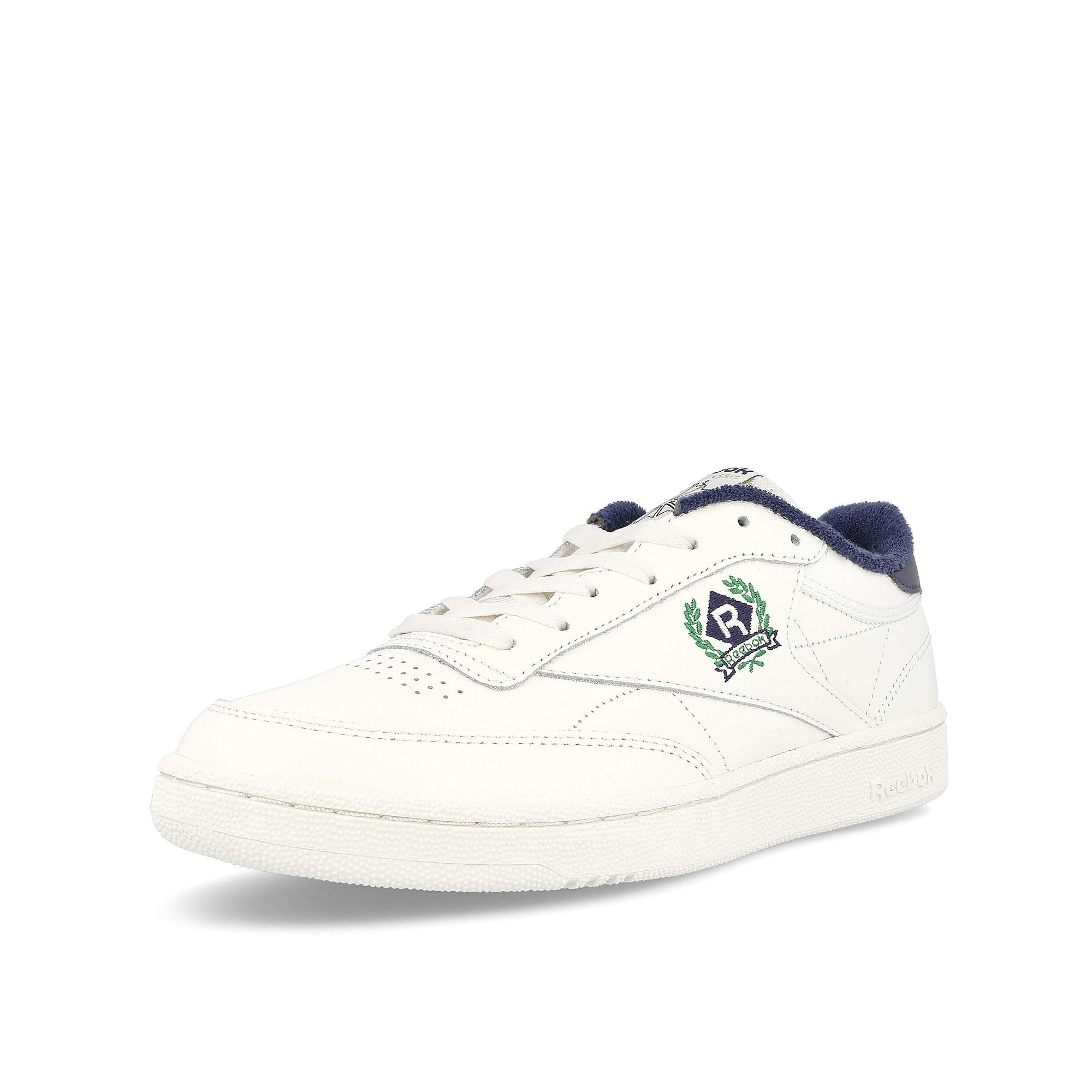 Reebok club c 85 Chalk / Chalk / Vector Navy  Detailfoto | Overkill