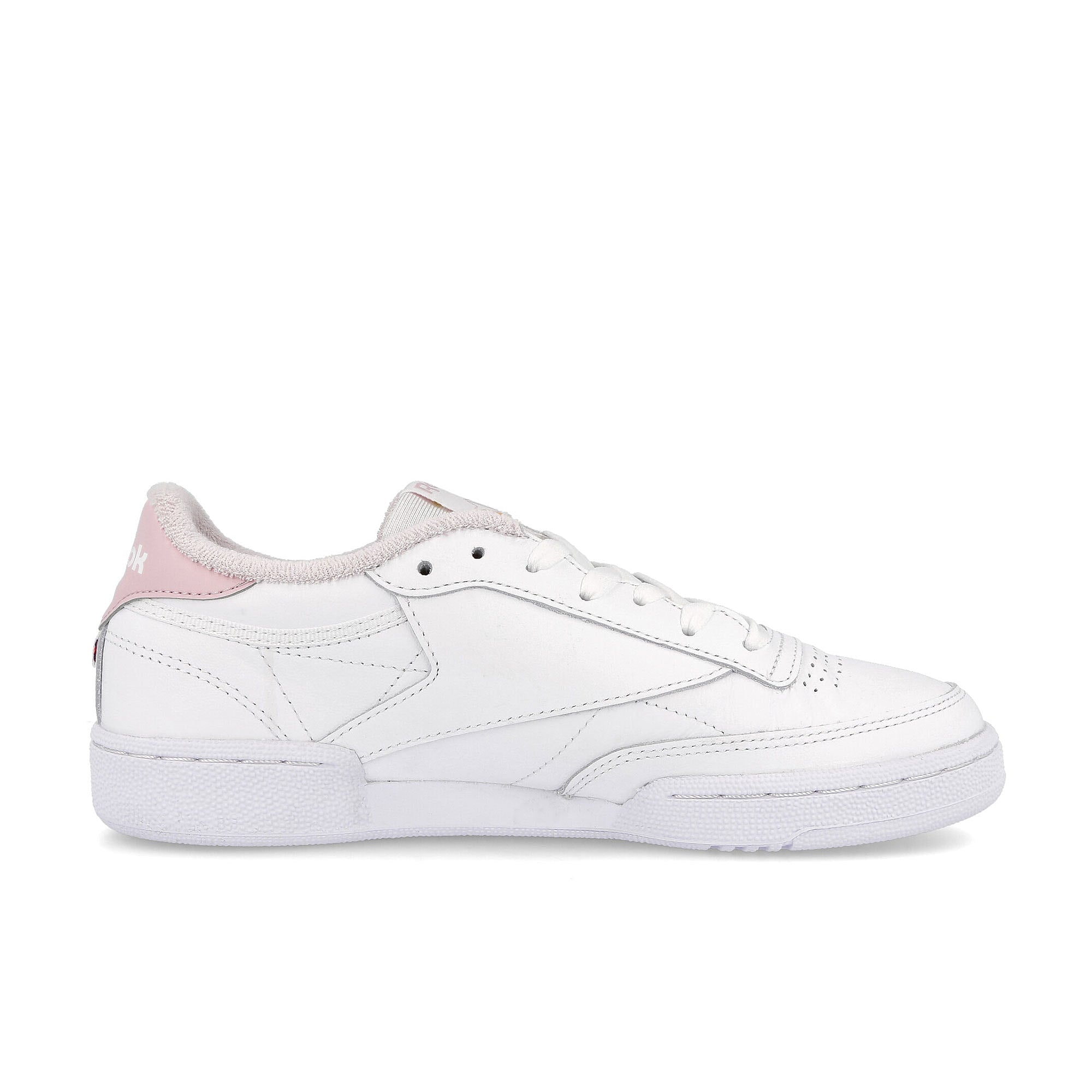 Reebok wmns club c 85 Footwear White / Footwear White / Frost Berry   Material | Overkill