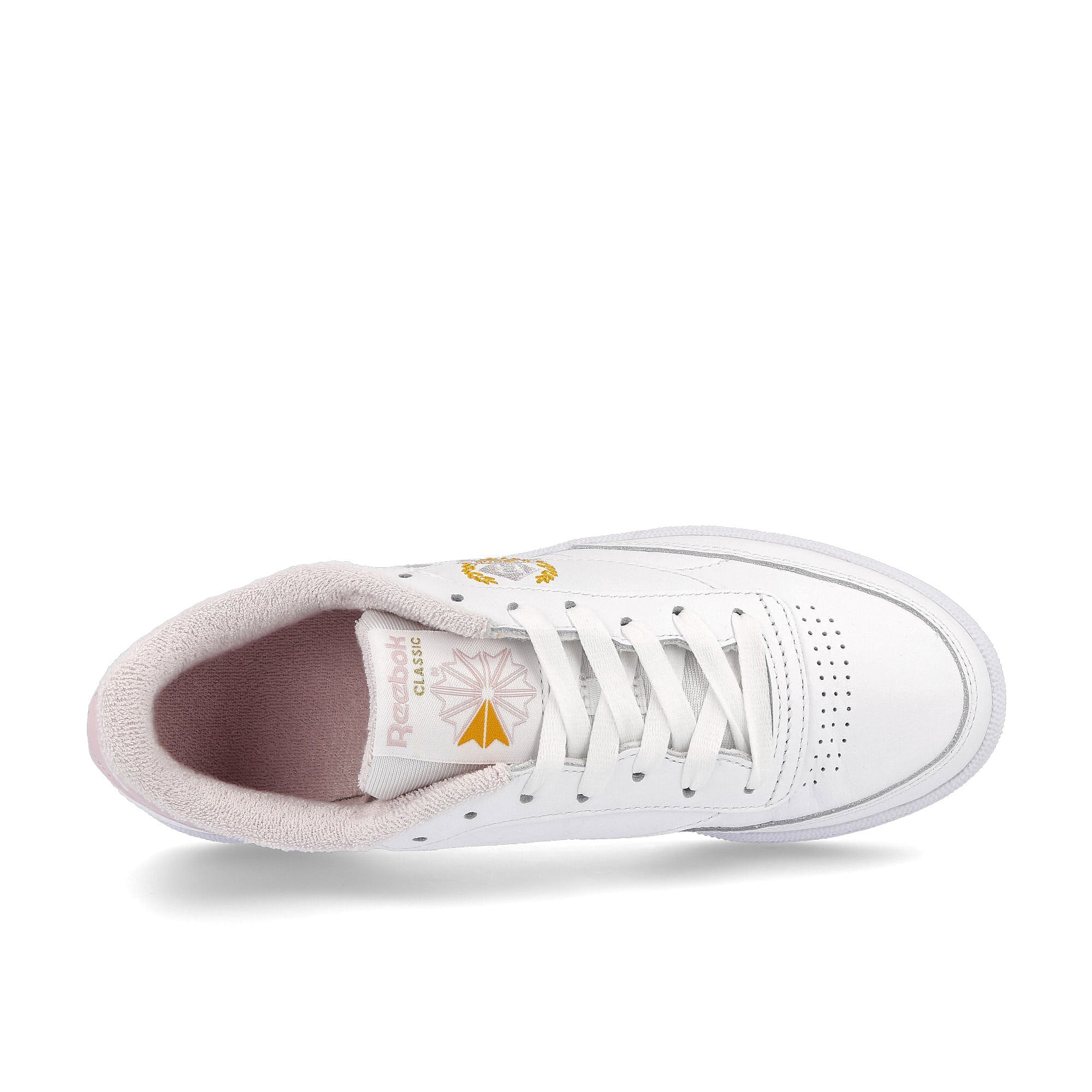 Reebok wmns club c 85 Footwear White / Footwear White / Frost Berry  Detail view 1 | Overkill