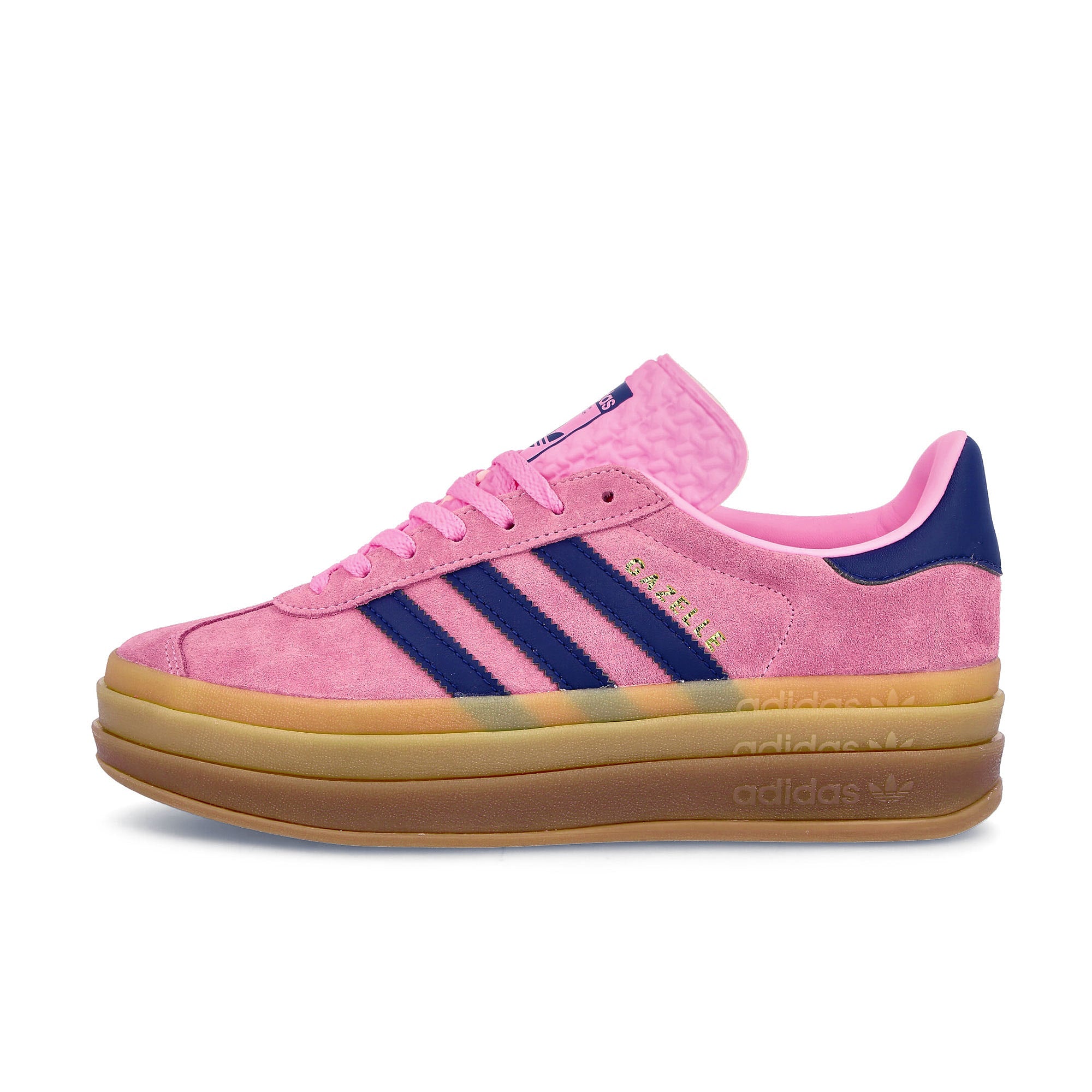 adidas Gazelle Bold W Pink Glow / Victory Blue / Gum Low Top Sneakers H06122 | Overkill