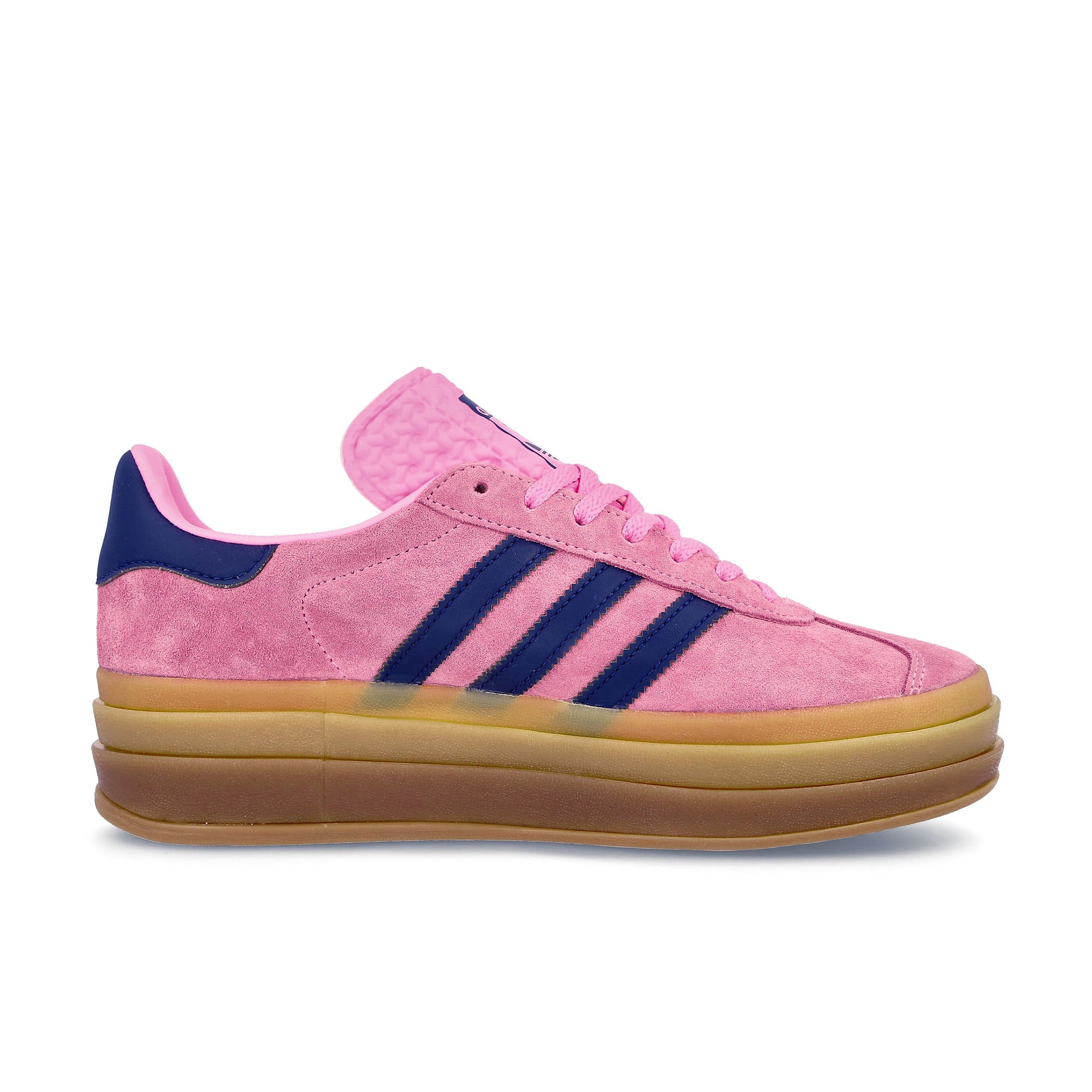 adidas Gazelle Bold W Pink Glow / Victory Blue / Gum Low Top Sneakers  Silhouette | Overkill