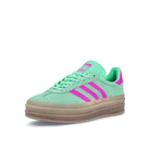 adidas Gazelle Bold W Pulse Mint / Screaming Mint / Gum Low Top Sneakers  Close Up | Overkill
