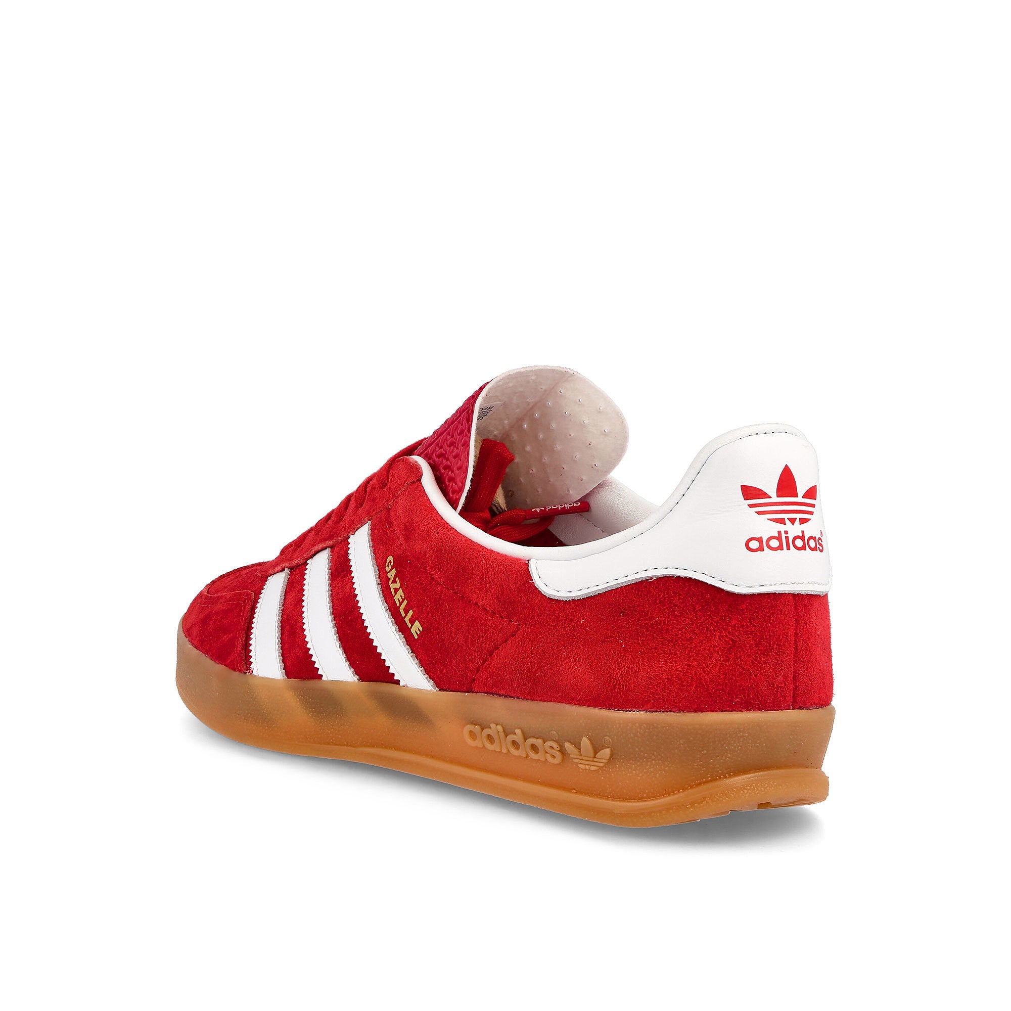 adidas gazelle indoor Scarlet / Footwear White / Scarlet Low Top Sneakers  Material | Overkill