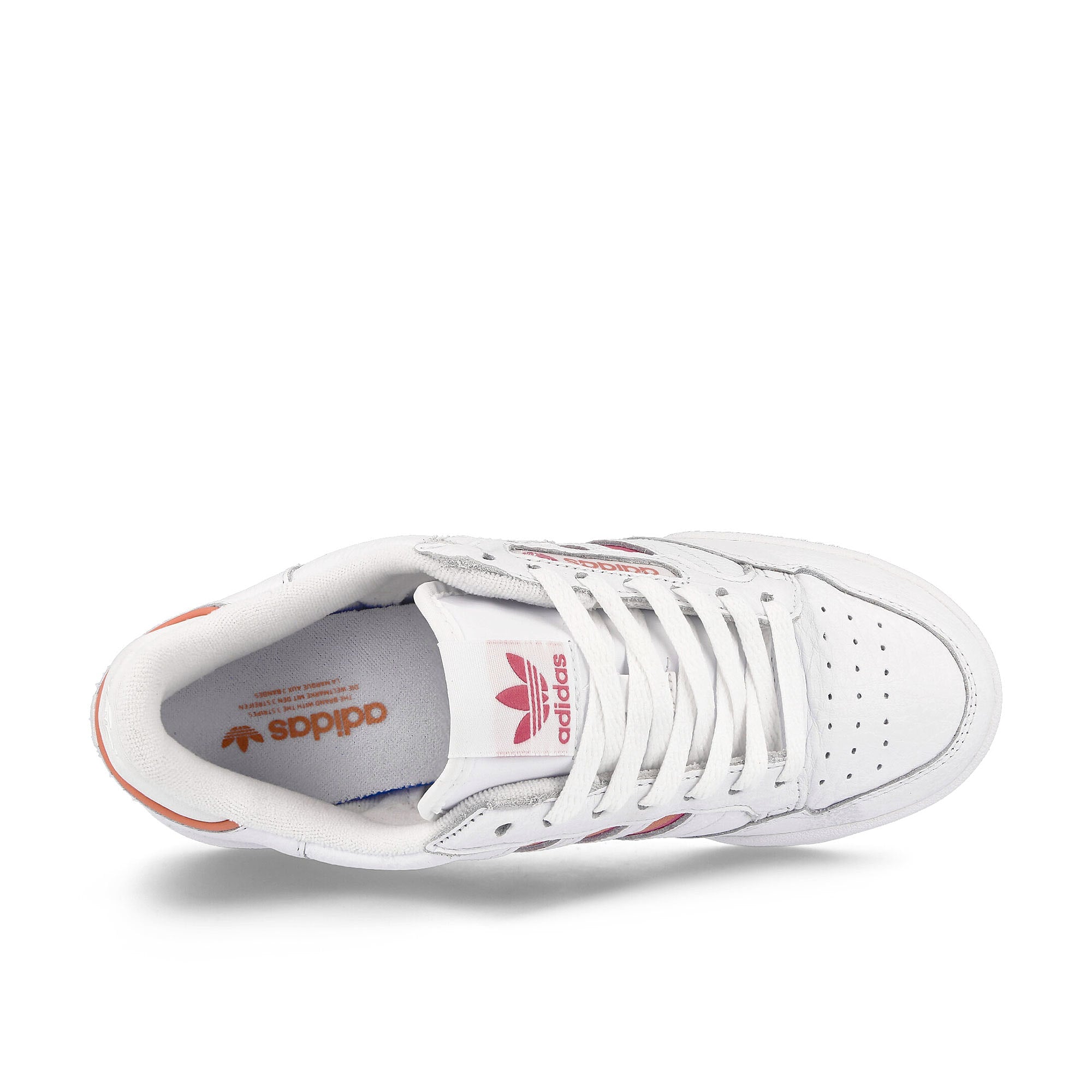 adidas wmns continental 80 stripes Footwear White-Rose Tone-Ambient Blush Low Top Sneakers  Detailfoto | Overkill