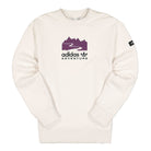 adidas Adventure Logo Crew Sweatshirt Cloud White Sweatshirts H09108 | Overkill