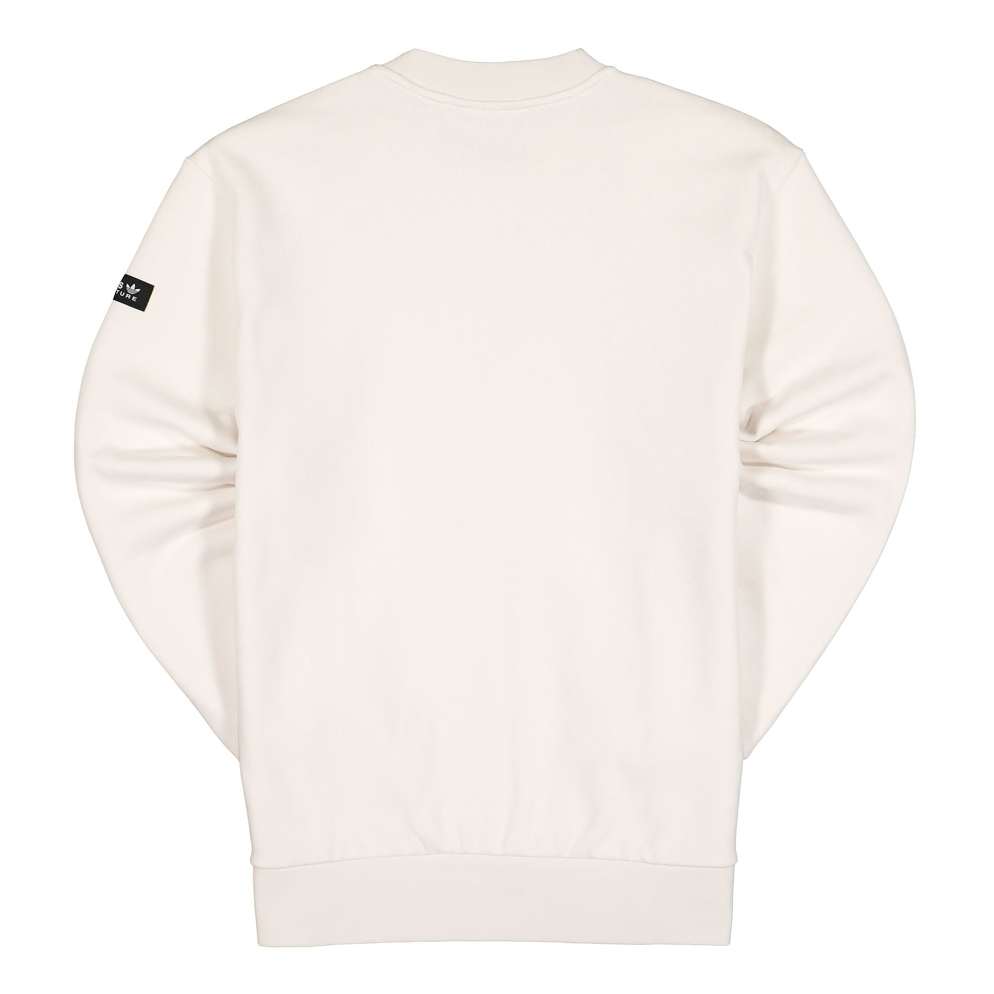 adidas Adventure Logo Crew Sweatshirt Cloud White Sweatshirts Material | Overkill