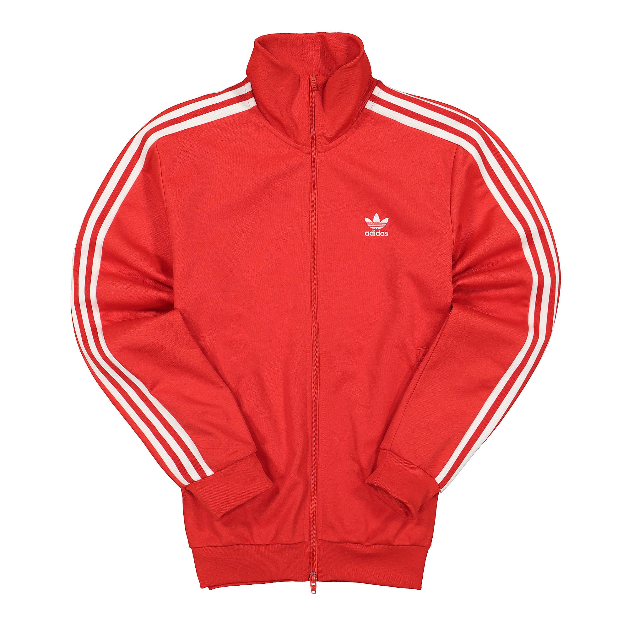 adidas Beckenbauer Track Top Red Track Jackets H09111 | Overkill
