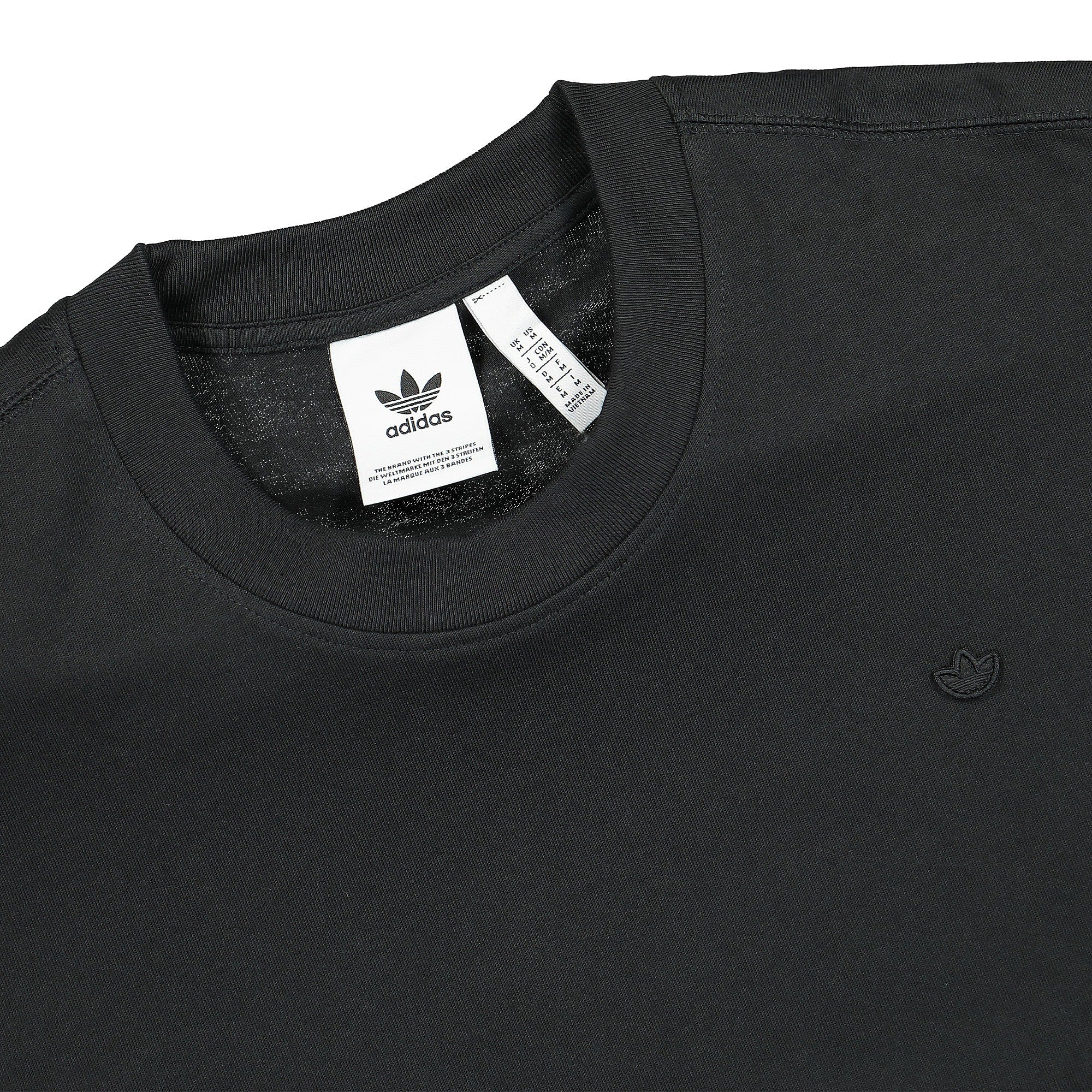 adidas Contempo Tee Black T-Shirts Close-up | Overkill