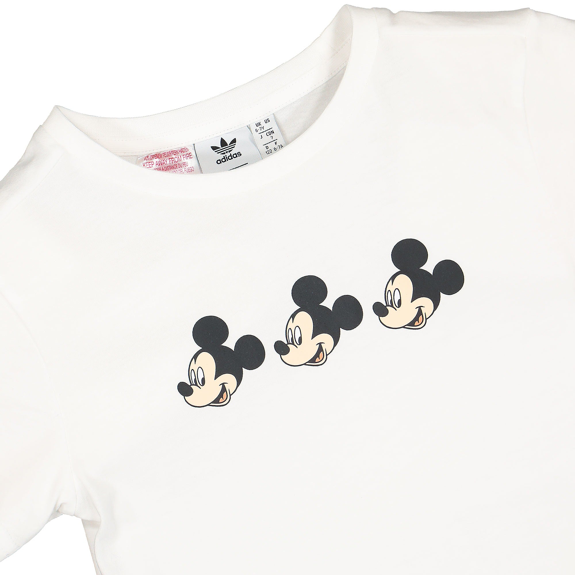 adidas Mickey & Friends Tee Infants White T-Shirts Close-up | Overkill