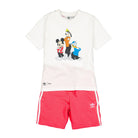 adidas Mickey & Friends Short Tee Set Infants White T-Shirts H20320 | Overkill