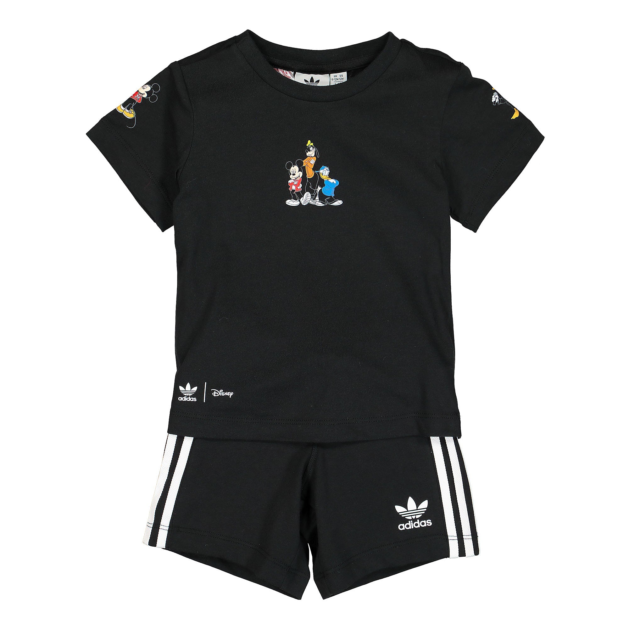 adidas Mickey & Friends Short Tee Set Black T-Shirts H20322 | Overkill