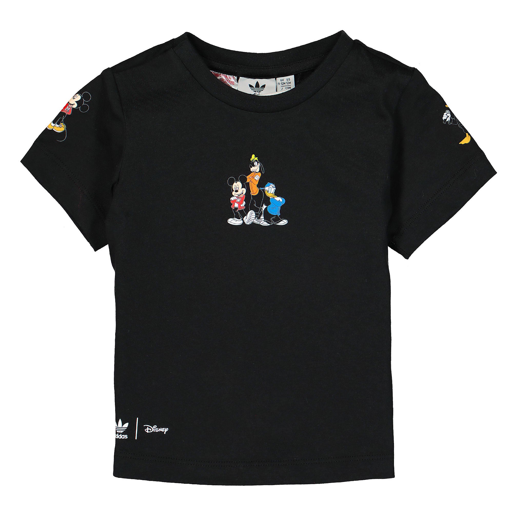 adidas Mickey & Friends Short Tee Set Black T-Shirts Material | Overkill