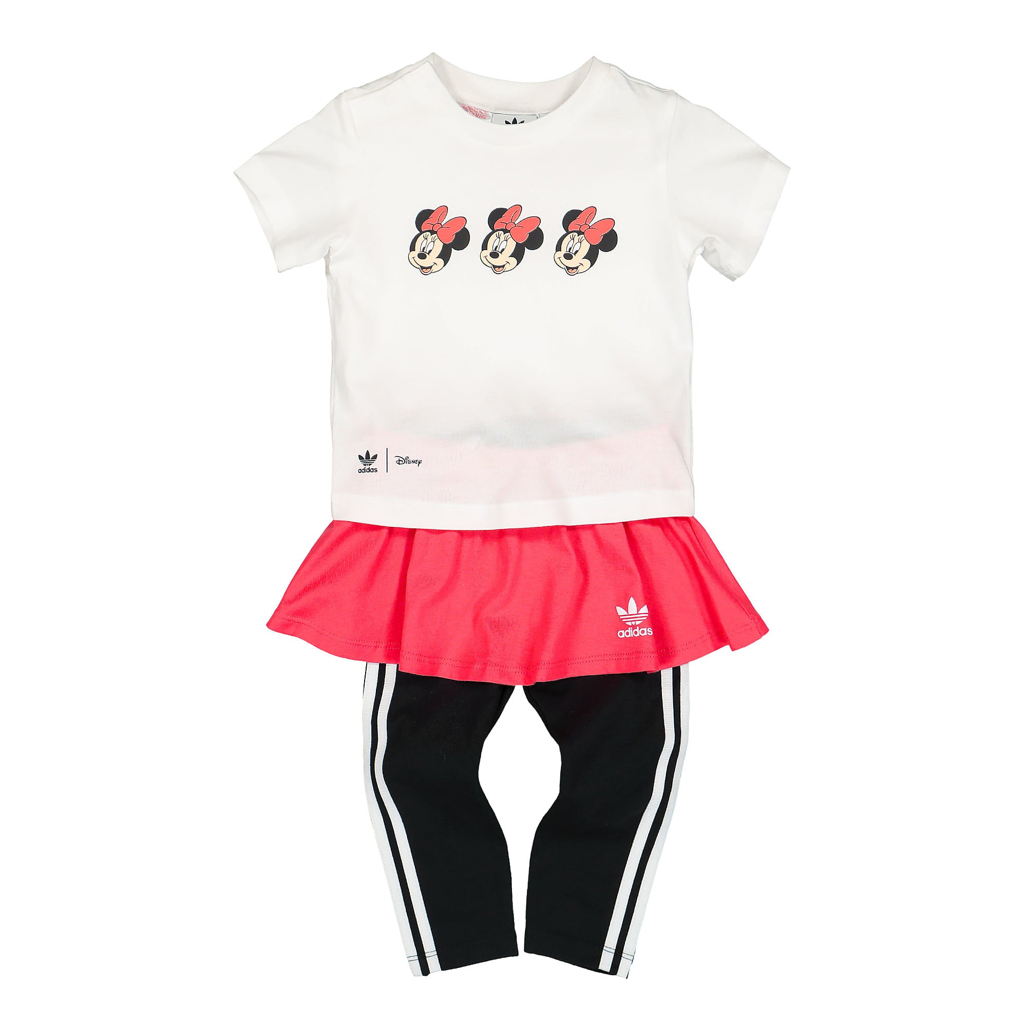 adidas Mickey & Friends Skirt Tee Set Infants White T-Shirts H20326 | Overkill