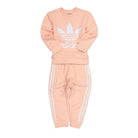 adidas Adicolor Crew Set Haze Coral / White Sweatshirts H25252 | Overkill