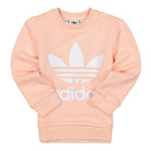 adidas Adicolor Crew Set Haze Coral / White Sweatshirts Material | Overkill