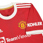 adidas FC Manchester United Home Jersey Reared T-Shirts Close-up | Overkill