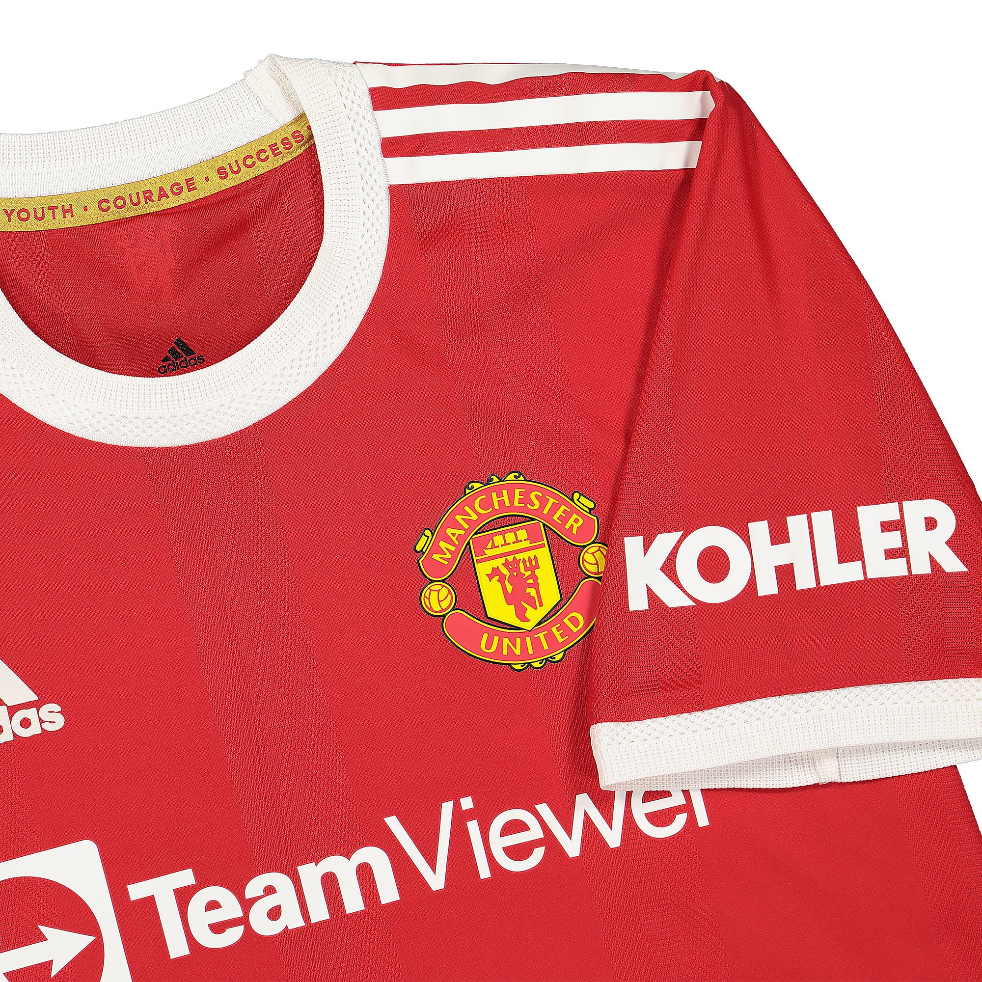 adidas FC Manchester United Home Jersey Reared T-Shirts Close-up | Overkill