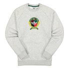adidas C Crest Crew Light Grey Heather Sweatshirts H32147 | Overkill