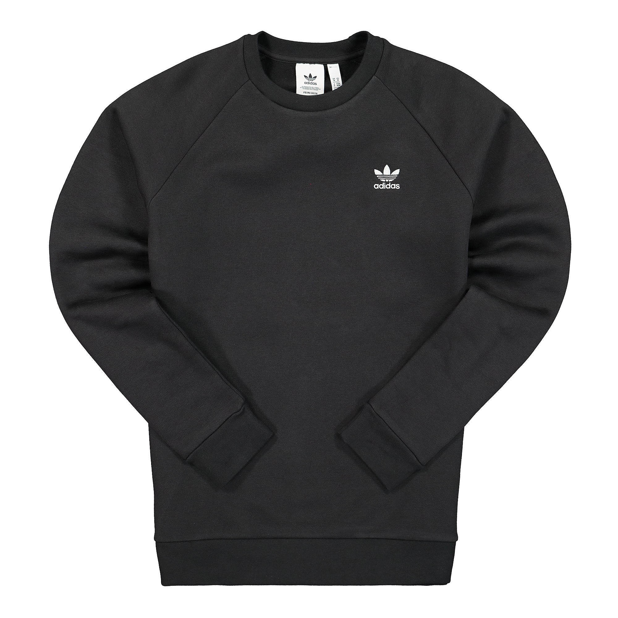 adidas Essential Crewneck Black Sweatshirts H34645 | Overkill