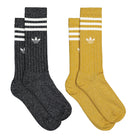 adidas Full Glitter Crew Socks Vicgol / Black Socks Material | Overkill