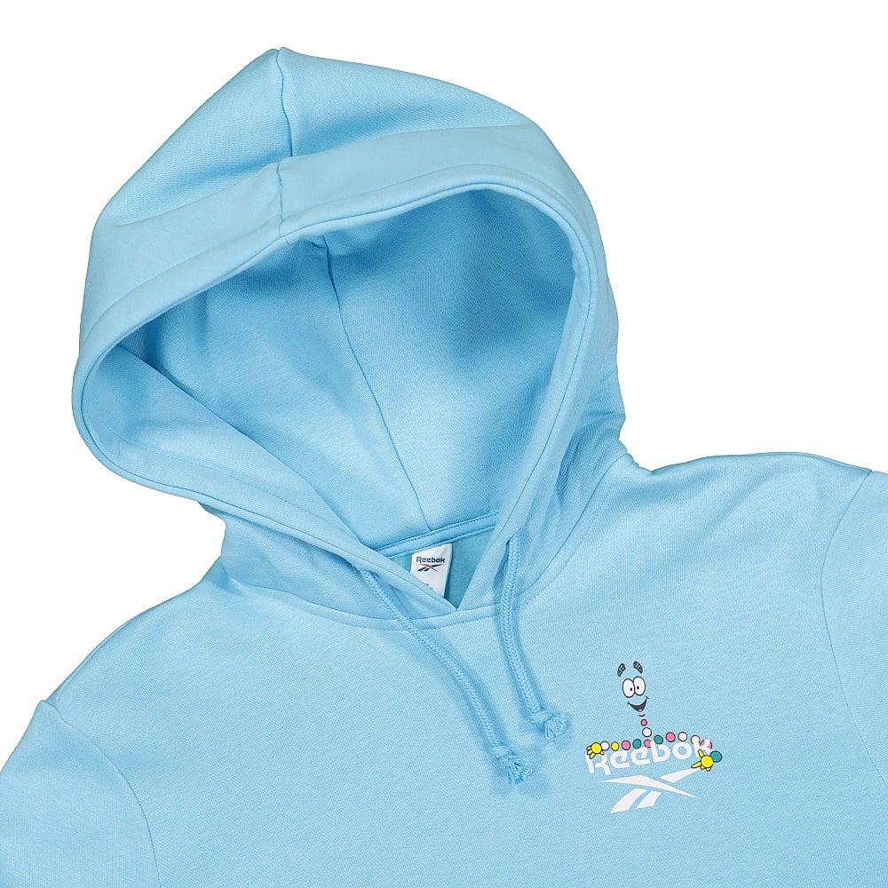 Reebok Jurassic Park x Reebok Graphic Hoodie Digital Blue Hoodies Close-up | Overkill