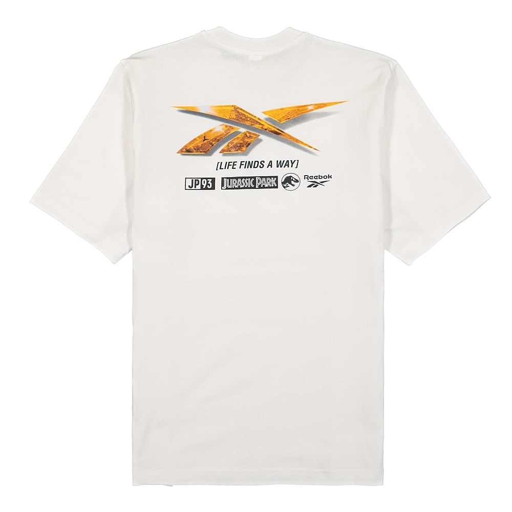 Reebok Jurassic Park x Reebok Amber SS Tee White T-Shirts Material | Overkill