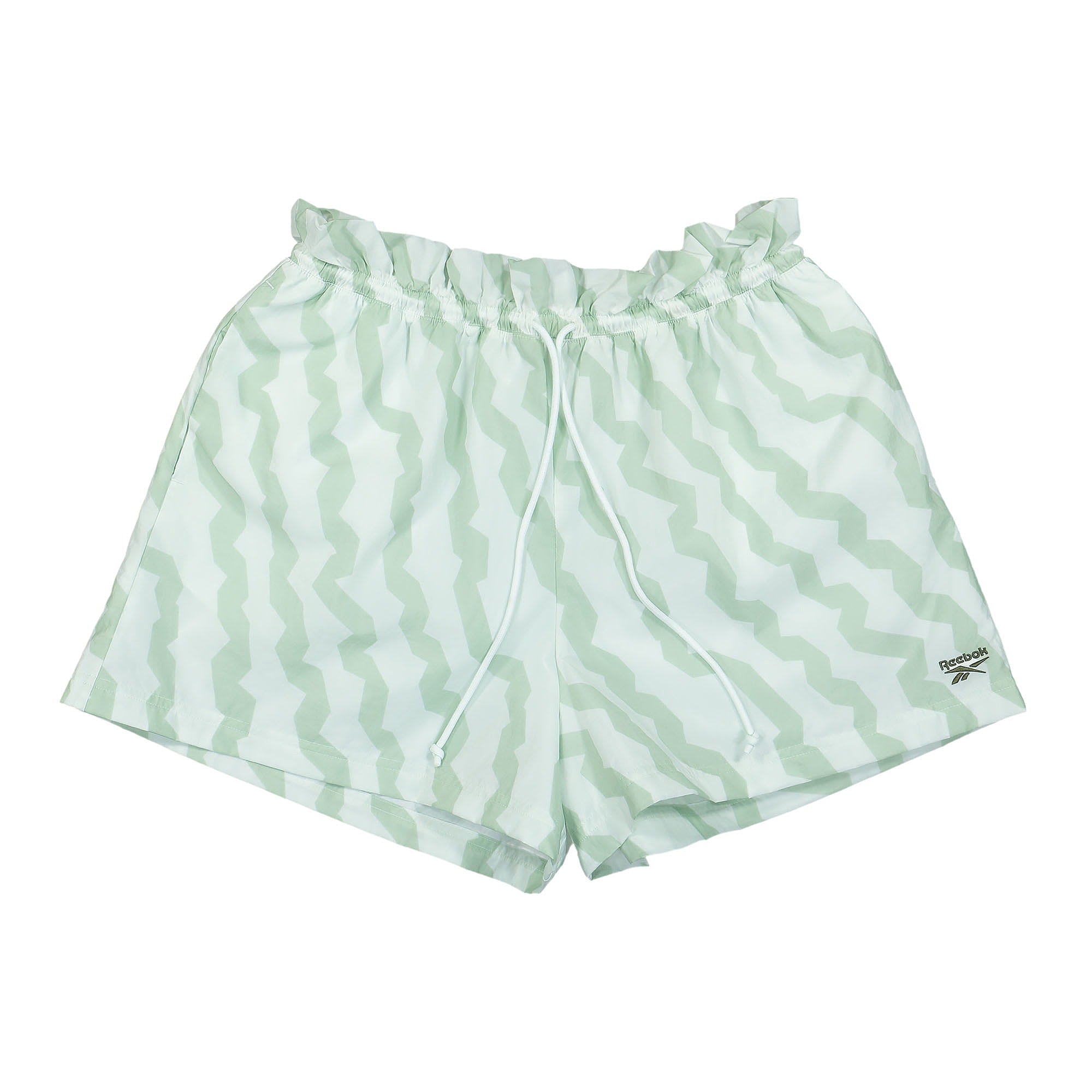 Reebok Wmns Classic Summer Waves Print Short Light Sage Shorts H49283 | Overkill