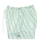 Reebok Wmns Classic Summer Waves Print Short Light Sage Shorts Close-up | Overkill
