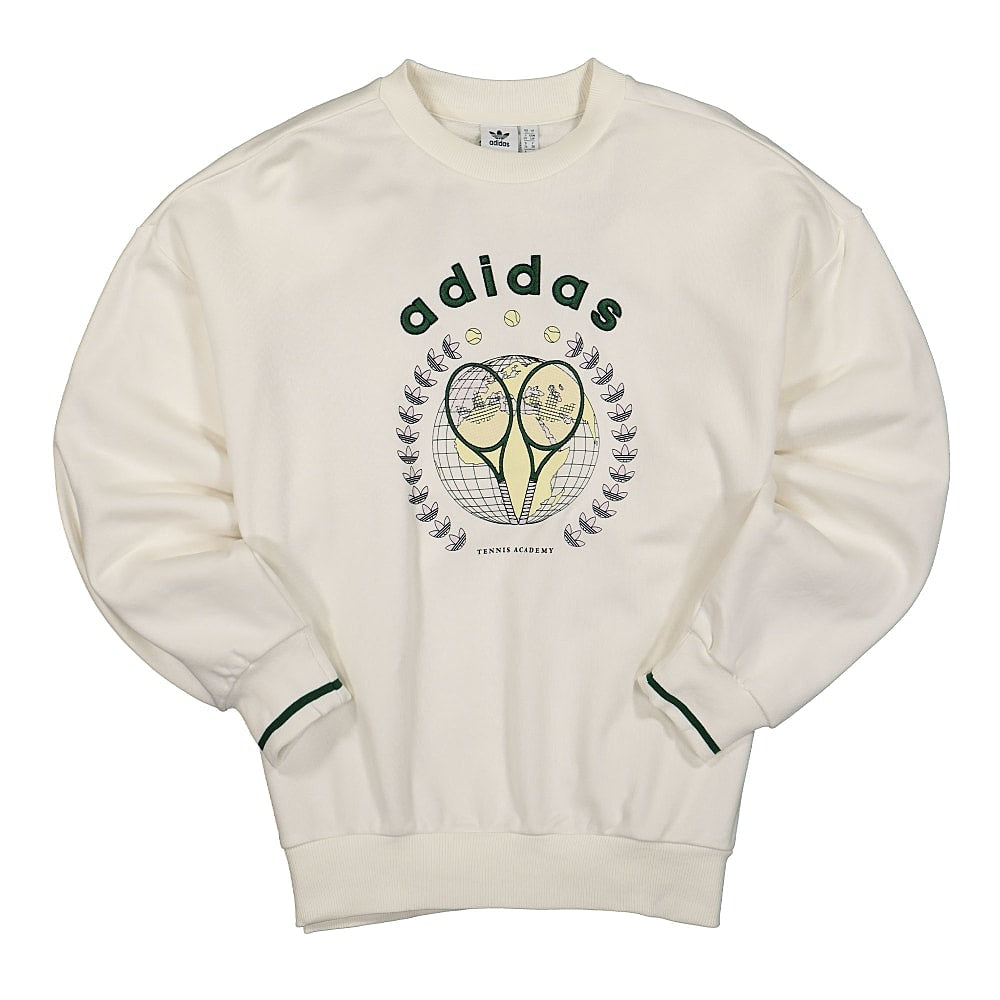 adidas Wmns Graphic Sweater Off White Sweatshirts H56449 | Overkill