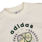 adidas Wmns Graphic Sweater Off White Sweatshirts Close-up | Overkill