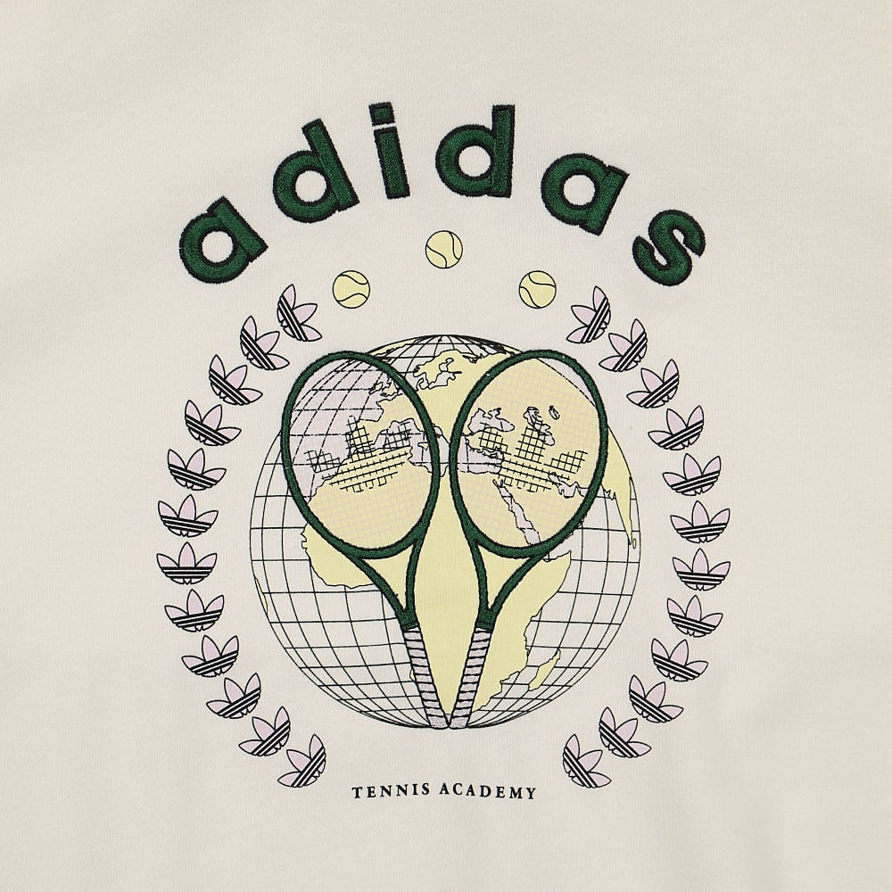 adidas Wmns Graphic Sweater Off White Sweatshirts Detailfoto | Overkill
