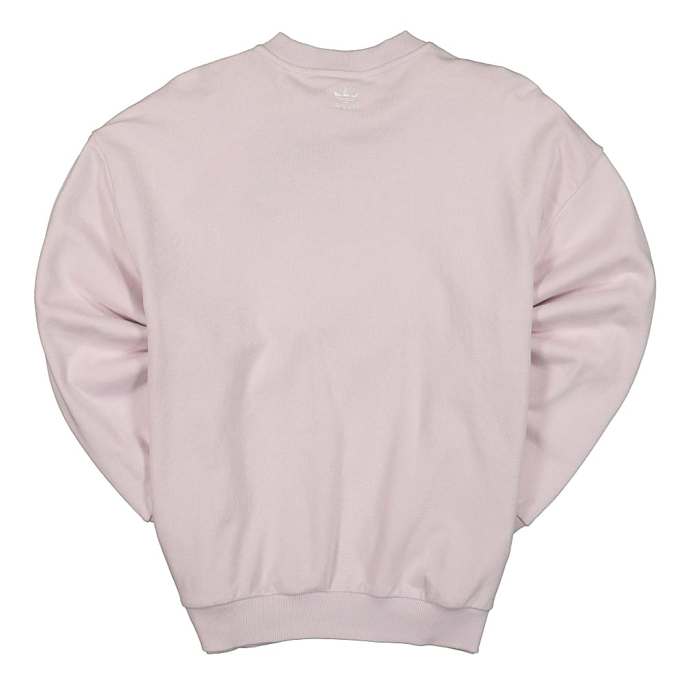 adidas Wmns Graphic Sweater Pearl Amethyst Sweatshirts Material | Overkill