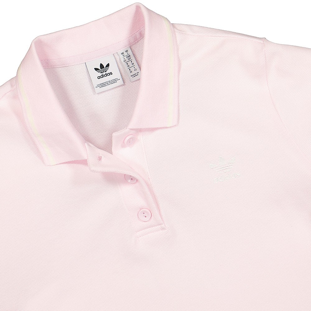 adidas Wmns Polo Pearl Amethyst Polo Shirts Close-up | Overkill