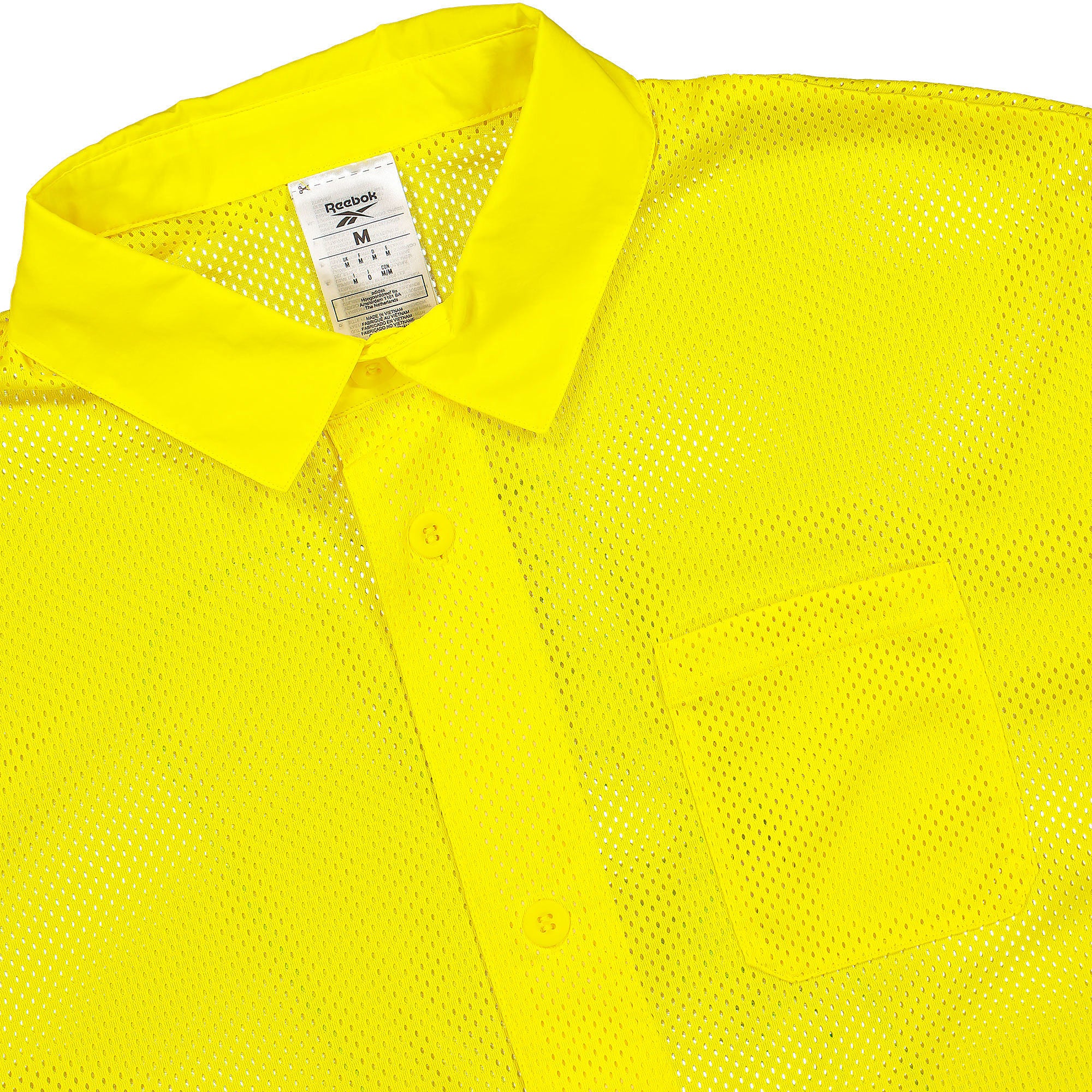 Reebok Prince x Reebok Polo Shirt Stinger Yellow Polo Shirts Material | Overkill