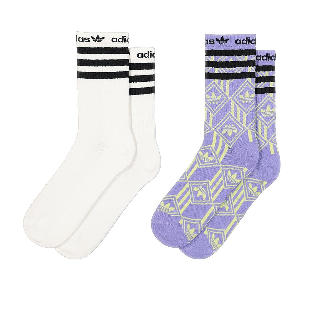 adidas Crew Socks 2PP Multicolor / White Socks H62036 | Overkill