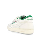Reebok club c mid ii vintage Chalk / Glen Green / Classic White Mid Top Sneakers  Material | Overkill