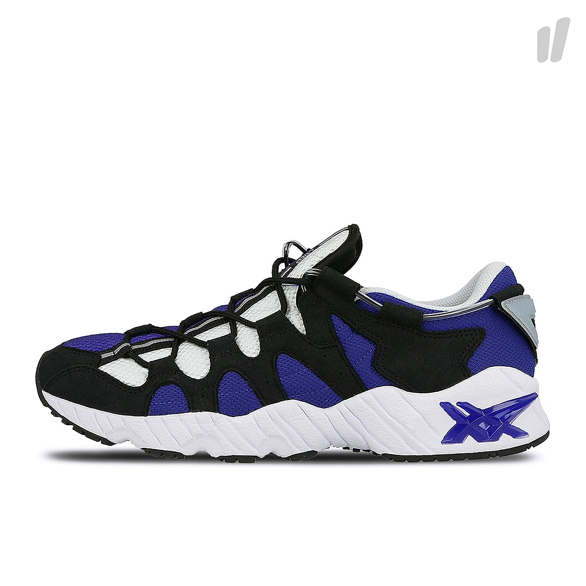 Asics gel mai Asics Blue-Black Low Top Sneakers H703N 4590 | Overkill