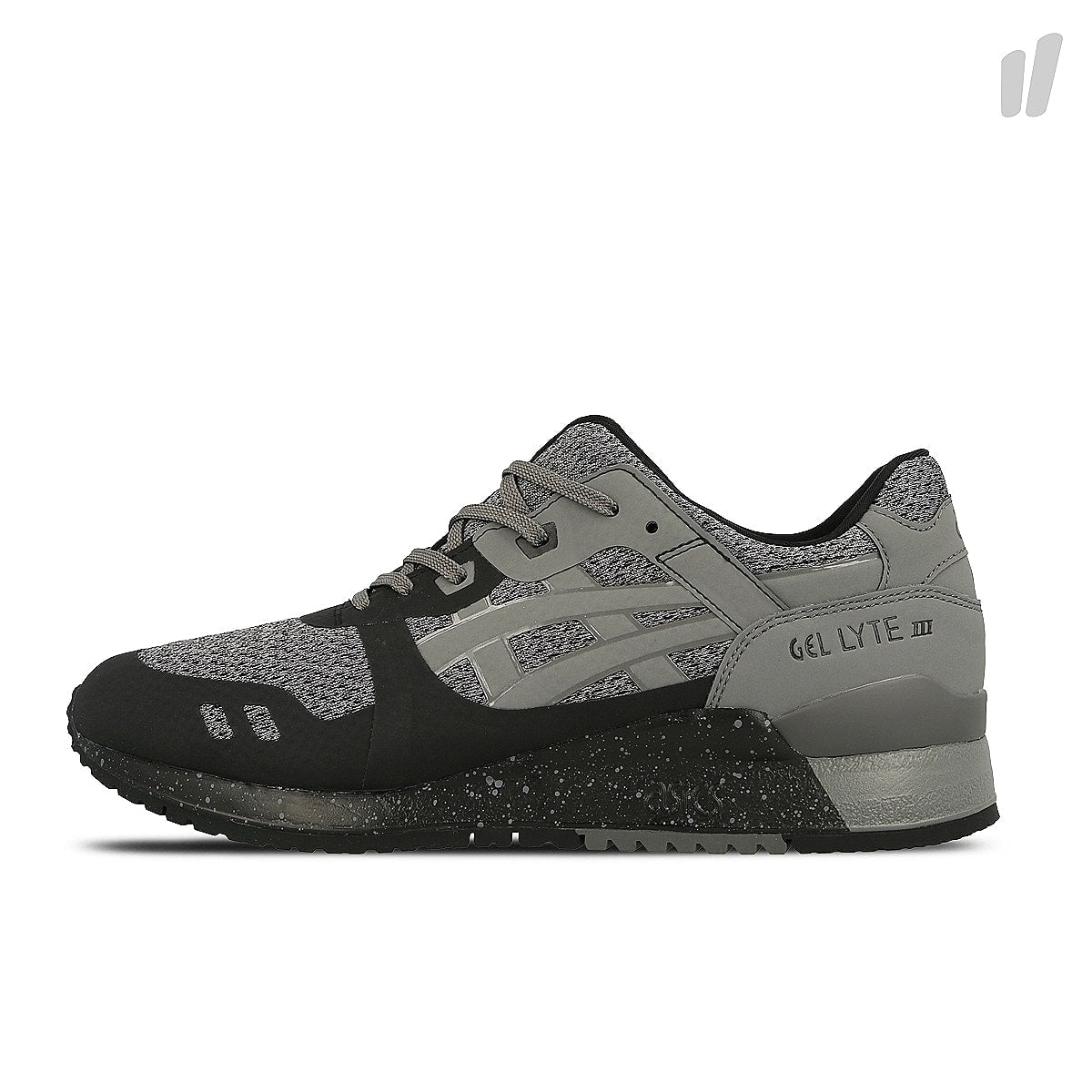 Asics gel lyte iii ns Black-Carbon Low Top Sneakers H715N 9097 | Overkill