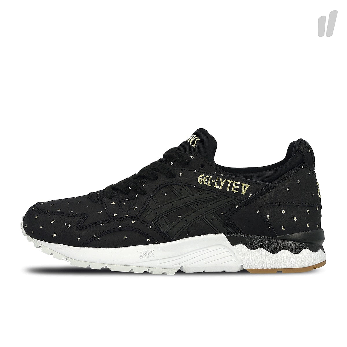 Asics wmns gel lyte v Black / Black Sneakers H785L 9090 | Overkill