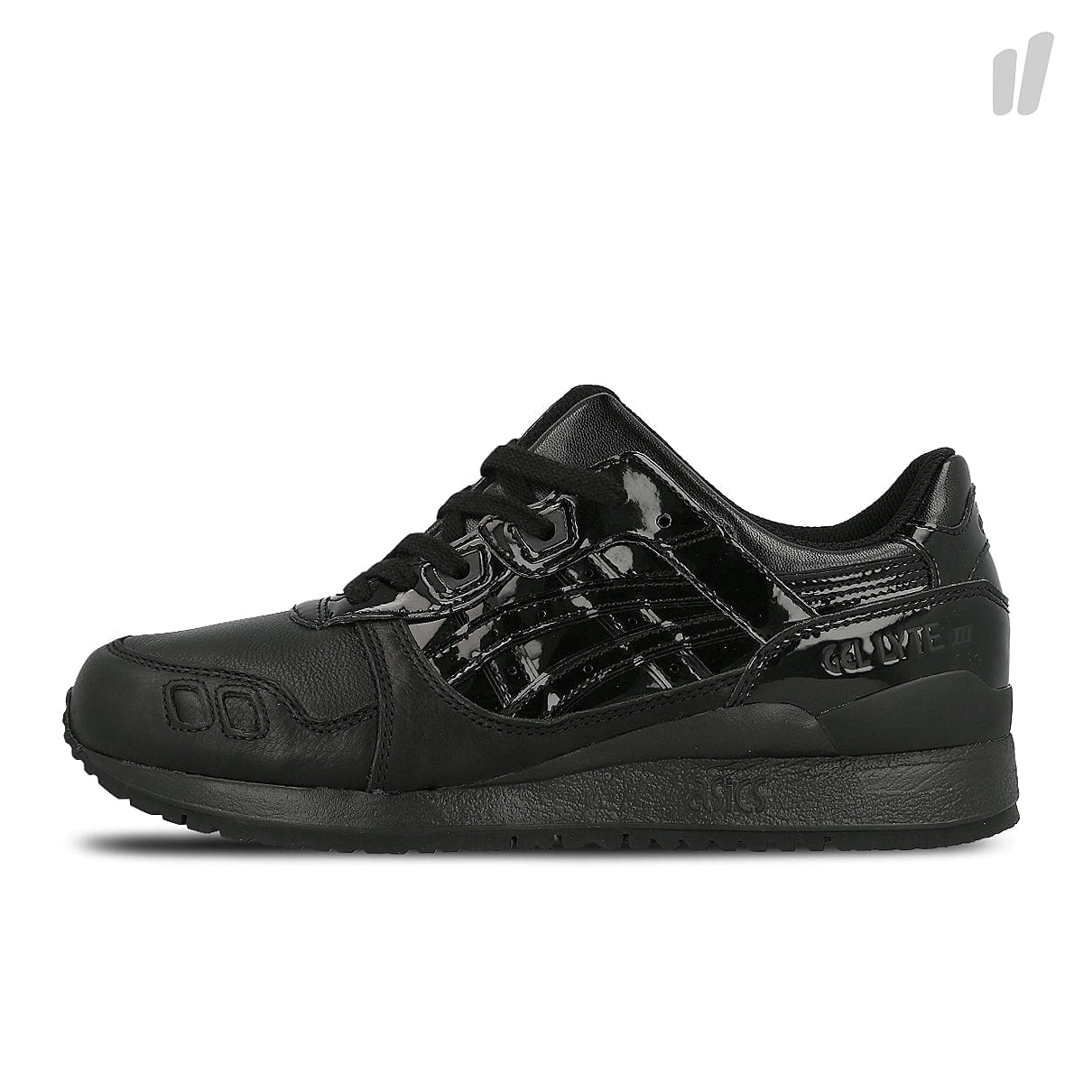 Asics gel lyte iii Black-Black Low Top Sneakers H7E1Y 9090 | Overkill