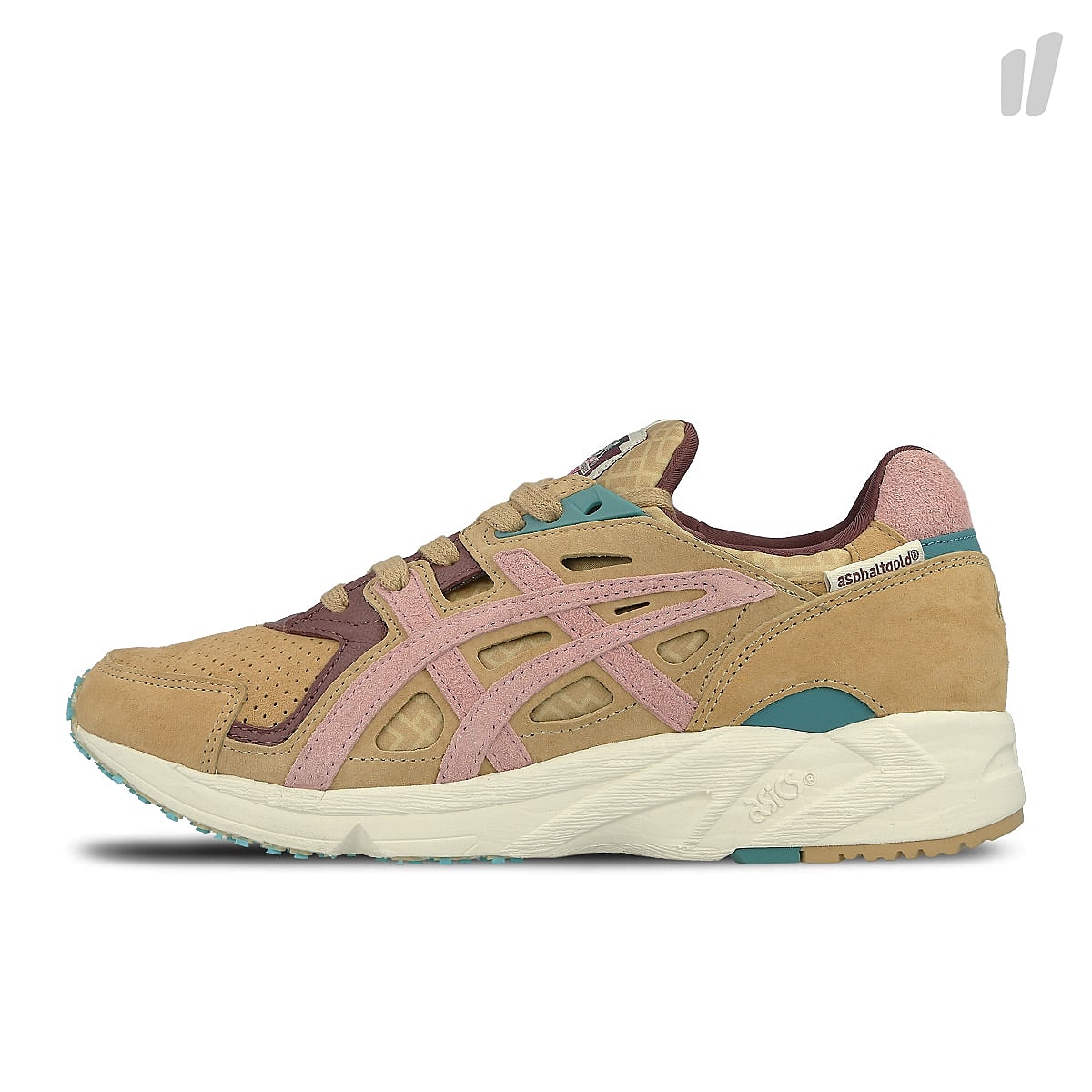 Asics gel ds trainer og Evening Sand-Hot Pink Low Top Sneakers H7LNK 1720 | Overkill