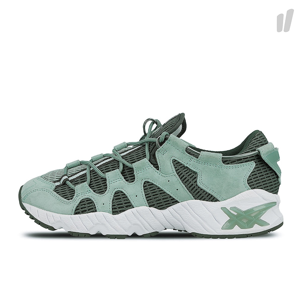 Asics wmns gel mai Dark Forest-Blue Surf Sneakers H864N 8246 | Overkill
